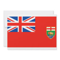 MANITOBA invitations by flagshirts MANITOBA invitations