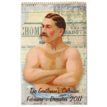 Manly Man Gentleman's Calendar, Feb.to Dec. 2011
