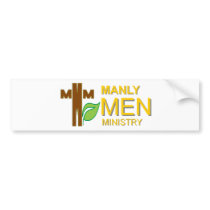 Manly Men Ministry Bumper Sticker