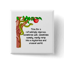 Manly Romp Pinback Button