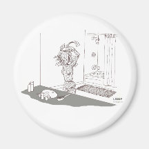 Mannequin 2.25" or 3" Magnet (round)