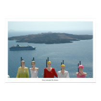 Mannequin, Cruise Ship and Volcano posters