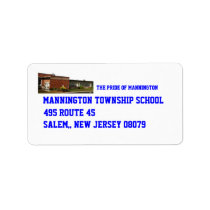 MANNINGTON TOWNSHIP SCHOOL AVERY ADDRESS LABELS