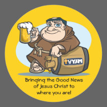Manny the Monk #1 stickers by tvyamtalk Manny the Monk #1 stickers