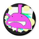 Manny the Monster Breaking Out Magnet