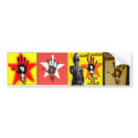 Mano negra bumper stickers