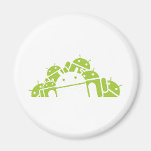 Manojos de Droids Imanes De Nevera