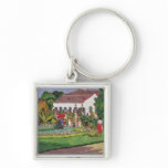Manor House in Kertvelyes, 1907 Key Chain