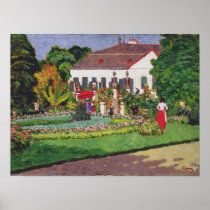Manor House in Kertvelyes, 1907 Posters