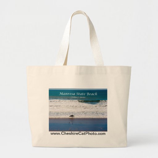 Manresa State Beach Surfers California Products Tote Bags
