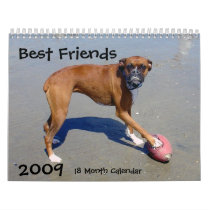 Man's Best Friend 2009 18 Month Calendar
