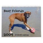 Man's Best Friend 2009 18 Month Calendar