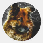 Man's Best Friend #3 Round Sticker