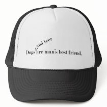 Man's best friend hats by trafficstop Man's best friend hats