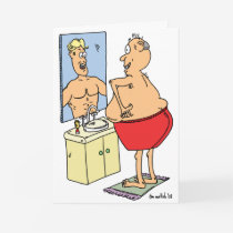 man's birthday card