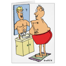 man's birthday card