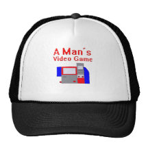 Man's Video Game Trucker Hats