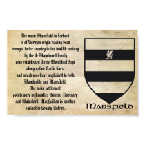 MANSFIELD FAMILY CREST AND ORIGIN OF THE NAME posters by COAT_OF_ARMS MANSFIELD FAMILY CREST AND ORIGIN OF THE NAME posters