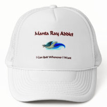 Manta Ray Addict hats