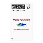 Manta Ray Addict postage
