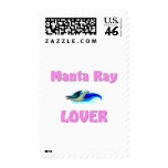 Manta Ray Lover postage