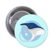 Manta Ray Pins