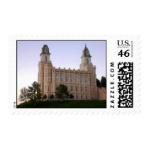 Manti Temple postage