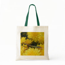 Mantis & Chrysanthemums - Budget Tote #1 bags by bontondesigns Mantis & Chrysanthemums - Budget Tote #1 bags