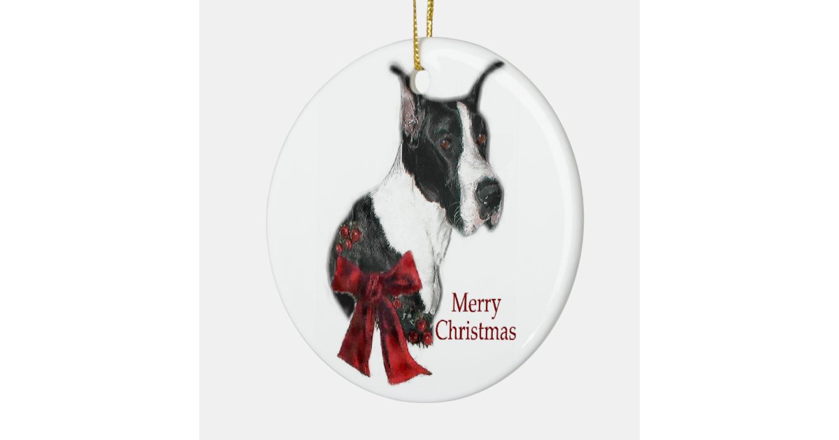 mantle great dane christmas gifts ornament zazzle mantle great dane christmas gifts ornament zazzle