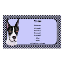Mantle Pup Great Dane Business Card business cards