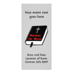 Manual of Mean Personalized Rack Card