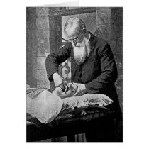 Manual Therapy Get Well Card cards