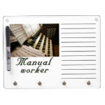 Manual worker dry erase board dry erase boards