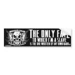Manufactured Rebellion, Inc. "Fate" Bumper Stickers