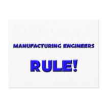 Manufacturing Engineers Rule! postcards by professions Manufacturing Engineers Rule! postcards