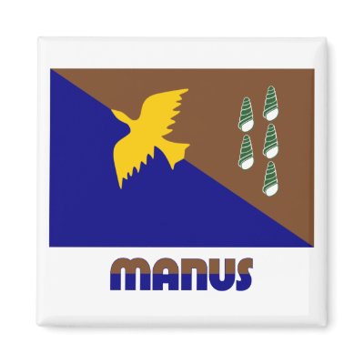 Manus Province, PNG Fridge Magnets by Vexillophile