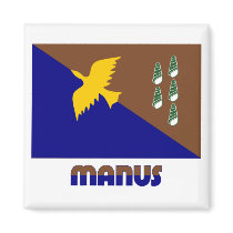 Manus Province, PNG magnets by Vexillophile Manus Province, PNG magnets