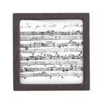 Manuscript by Bach premium gift box