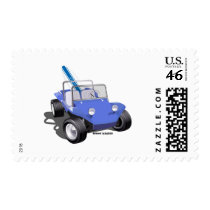 Manx Blue with Surfboard postage by frengi Manx Blue with Surfboard postage