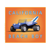 Manx California Beach Boy t-shirts by frengi Manx California Beach Boy t-shirts