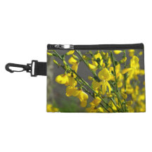 Many beautiful yellow flowers accessory bags
