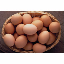 Many eggs in basket cut outs