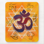 Many Faces of Om mousepads