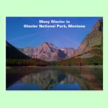 Many Glacier in Glacier National Park, Montana postcards