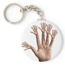 Many Hands Keychain