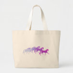 Many Horses (purples) Bag