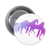 Many Horses (purples) Pin