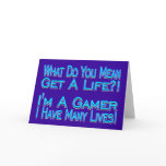 Many Lives Greeting Card