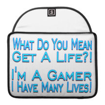 Many Lives Gamer Sleeve For MacBook Pro