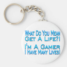 Many Lives Keychain